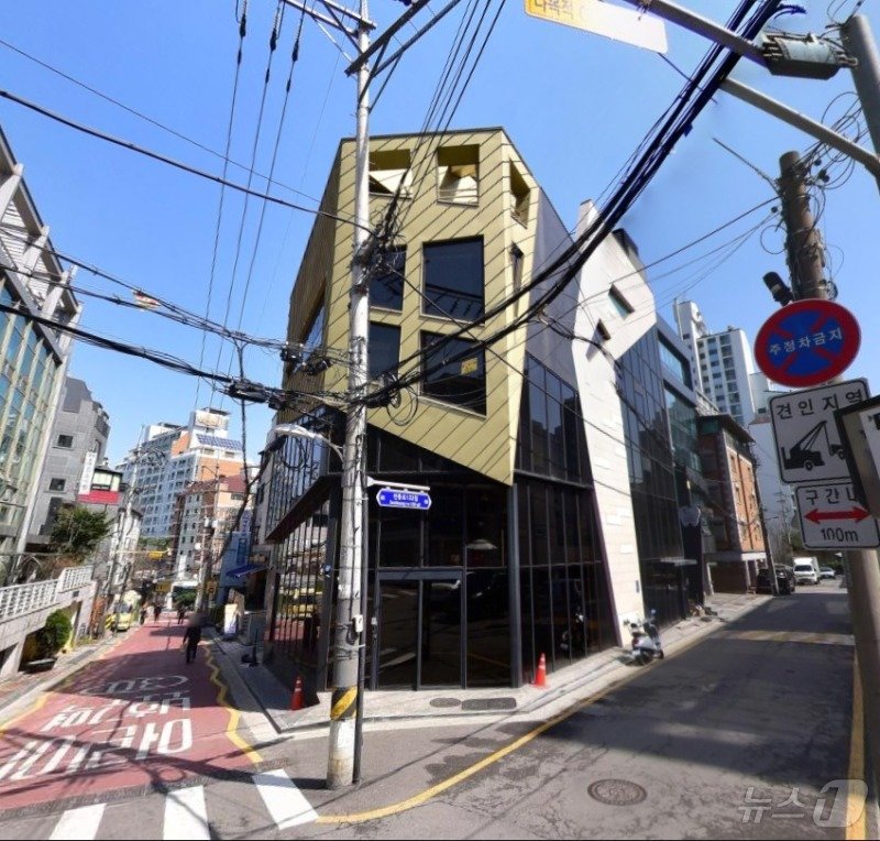 본문 이미지 - 한승연은 2014년 4월 서울 강남구 청담동의 한 건물을 토지 3.3㎡당 4866만 원, 총 45억 5000만 원에 계약했다. 이후 약 18억 4000만 원을 들여서 지하1층~지상5층 규모로 건물을 신축했다.(네이버 지도 제공)