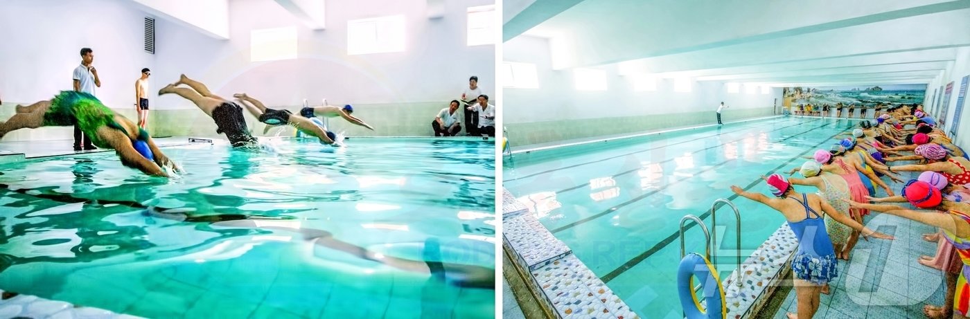 본문 이미지 - (평양 노동신문=뉴스1) = 북한 노동당 기관지 노동신문은 22일 "7~8월 해양체육월간을 계기로 각지에서 해양체육활동이 활발히 벌어지고 있다＂라고 보도했다. [국내에서만 사용가능. 재배포 금지. DB 금지. For Use Only in the Republic of Korea. Redistribution Prohibited] rodongphoto@news1.kr