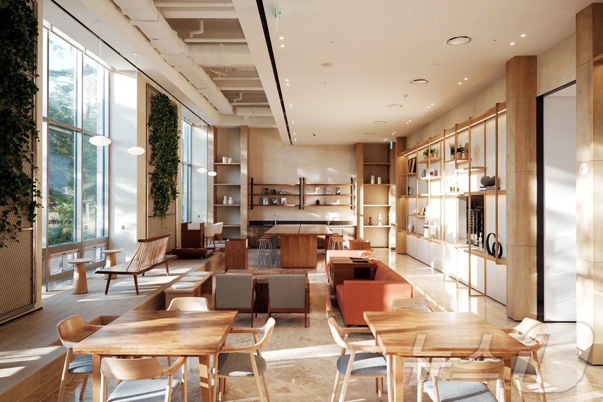 본문 이미지 - 현재는 반려견 동반 카페 겸 레스토랑인 스니프로 탈바꿈했다.(교원그룹 제공)