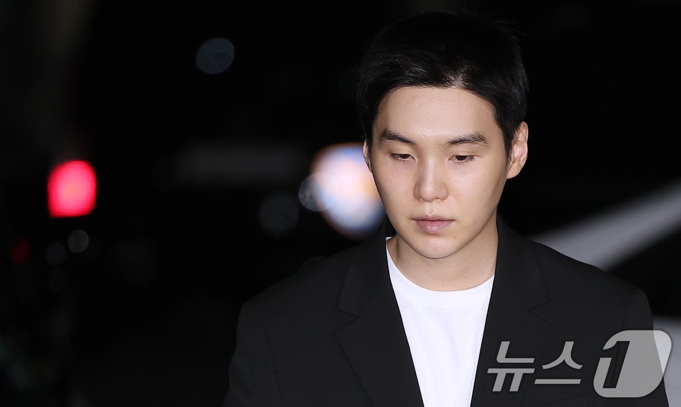 본문 이미지 - 그룹 방탄소년단의 슈가 / 뉴스1 ⓒ News1 김성진 기자