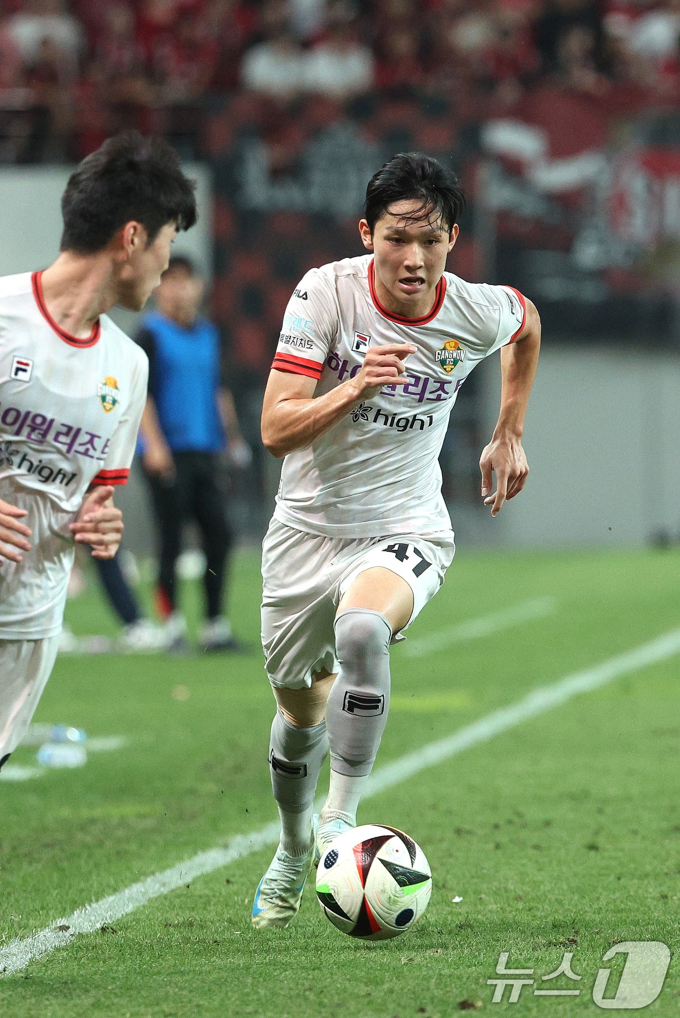 본문 이미지 - 강원FC의 양민혁. /뉴스1 ⓒ News1 신웅수 기자