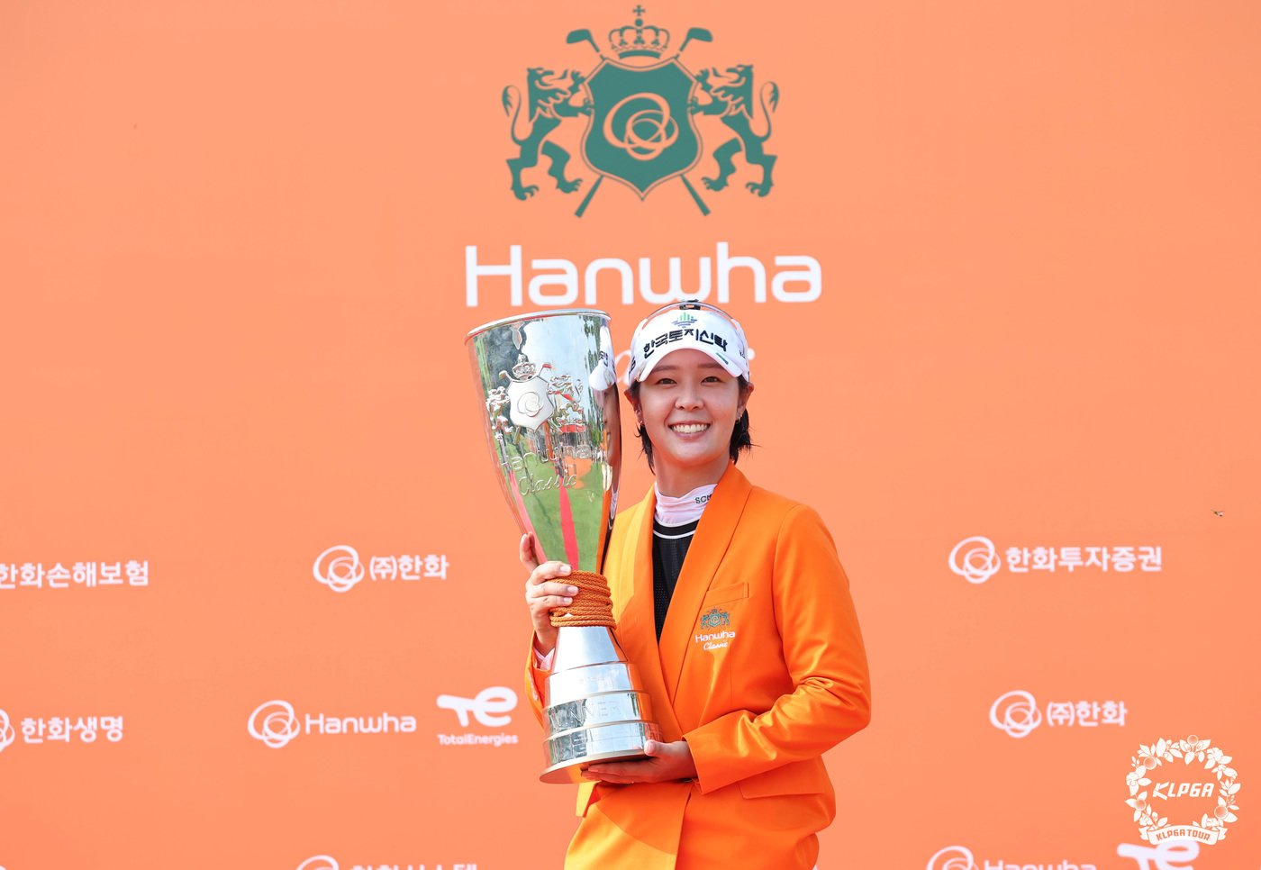 본문 이미지 - 한화 클래식 &#39;마지막&#39; 우승자가 된 박지영. &#40;KLPGT 제공&#41;