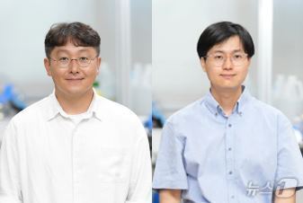 본문 이미지 - KIST 청정에너지연구센터 오형석 책임연구원(왼쪽), 이웅희 선임연구원. /뉴스1