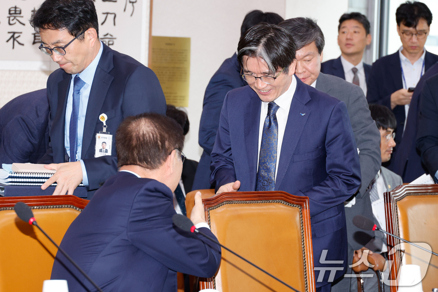 (서울=뉴스1) 안은나 기자 = 오동운 고위공직자수사범죄처(공수처)장이 27일 오후 서울 여의도 국회에서 열린 법제사법위원회 3차 전체회의에서 2023 회계연도 결산에 대한 제안설 …