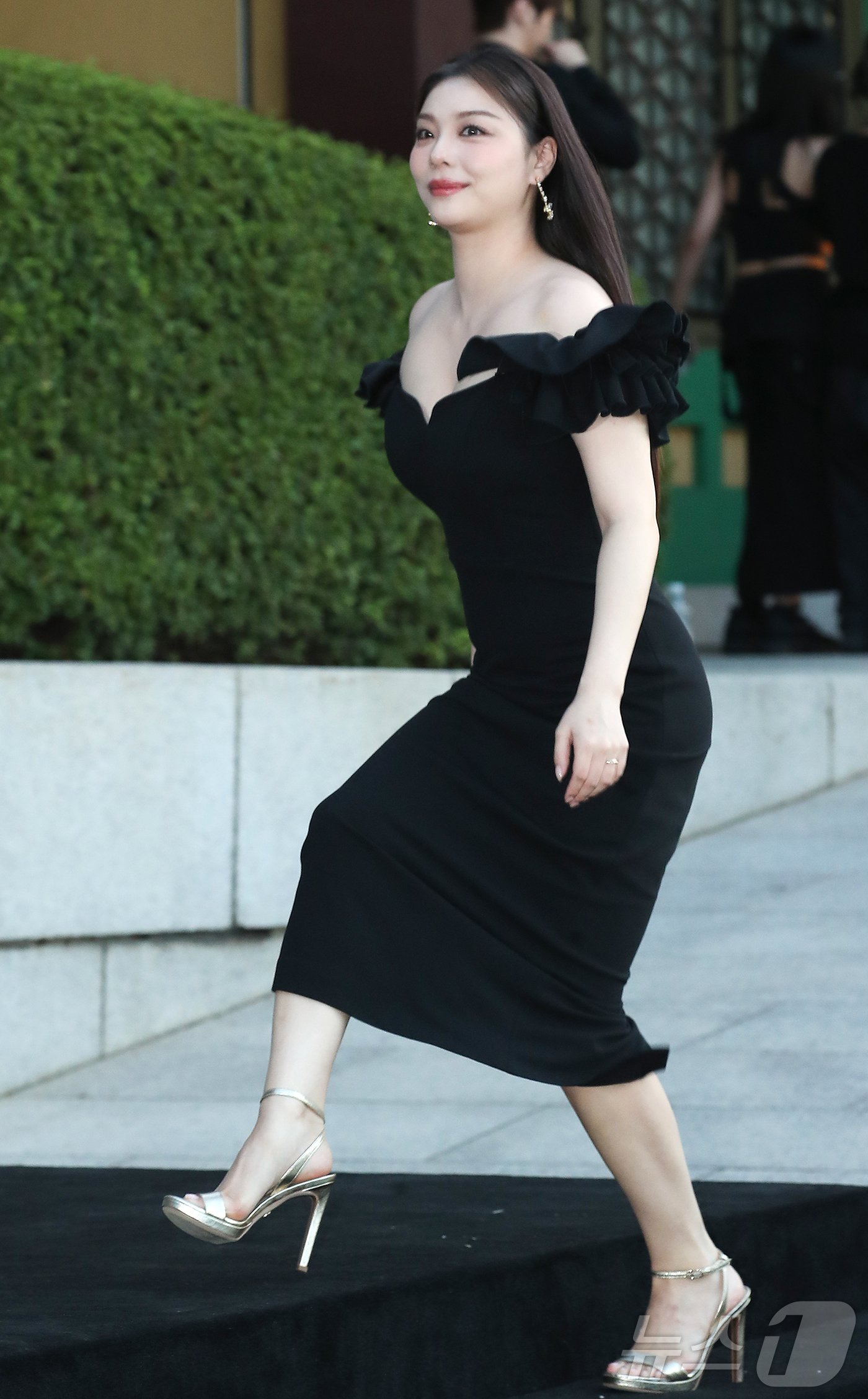 본문 이미지 - 가수 에일리가 27일 서울 중구 신라호텔 영빈관에서 열린 ‘빌보드 케이 파워 100(Billboard K POWER 100)’ 행사에 참석하고 있다. ⓒ News1 권현진 기자