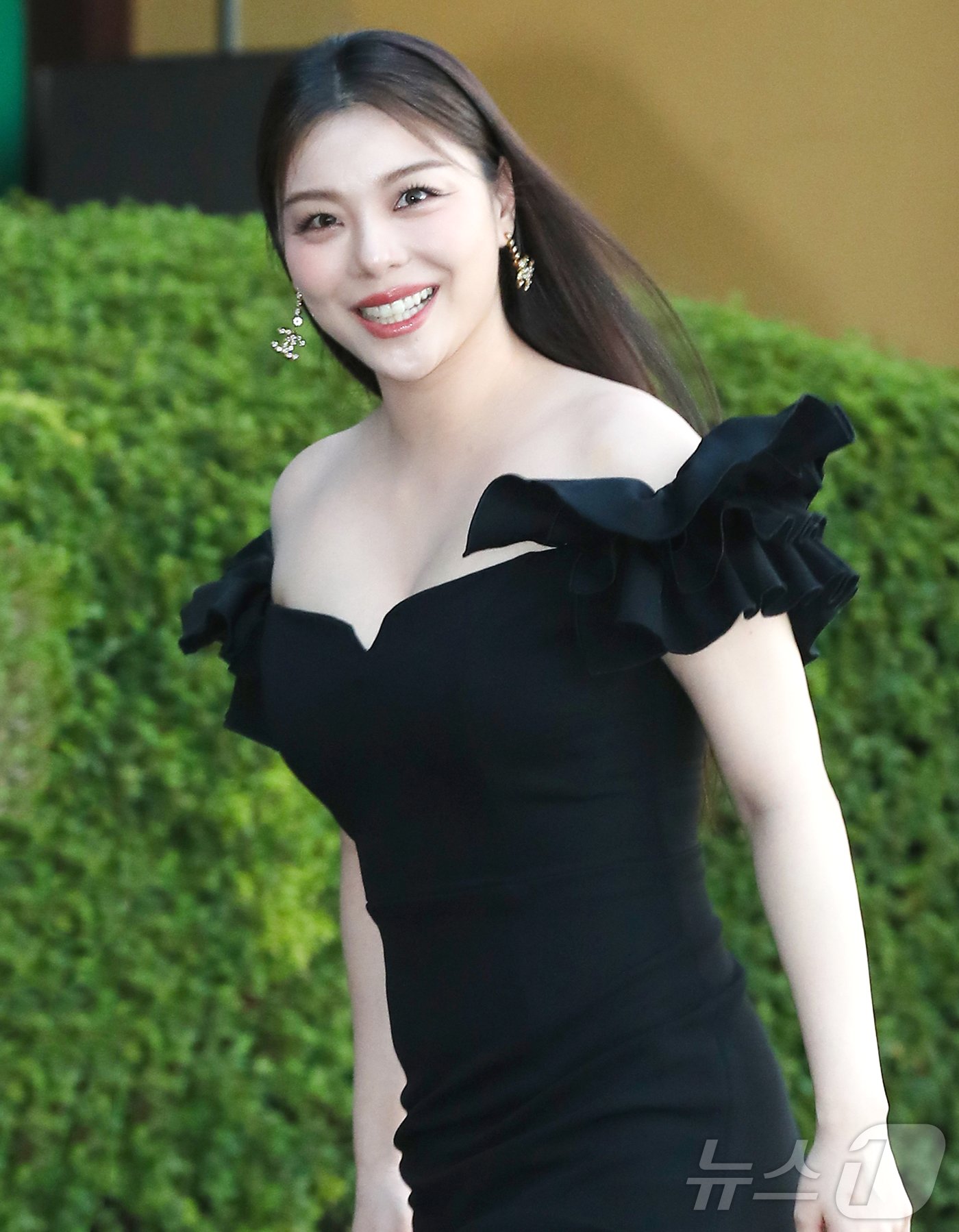 본문 이미지 - 가수 에일리가 27일 서울 중구 신라호텔 영빈관에서 열린 ‘빌보드 케이 파워 100(Billboard K POWER 100)’ 행사에 참석하고 있다. ⓒ News1 권현진 기자