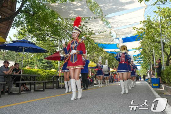 작년 국토정중앙 청춘양구 배꼽축제 자료사진. &#40;양구군 제공&#41;/뉴스1