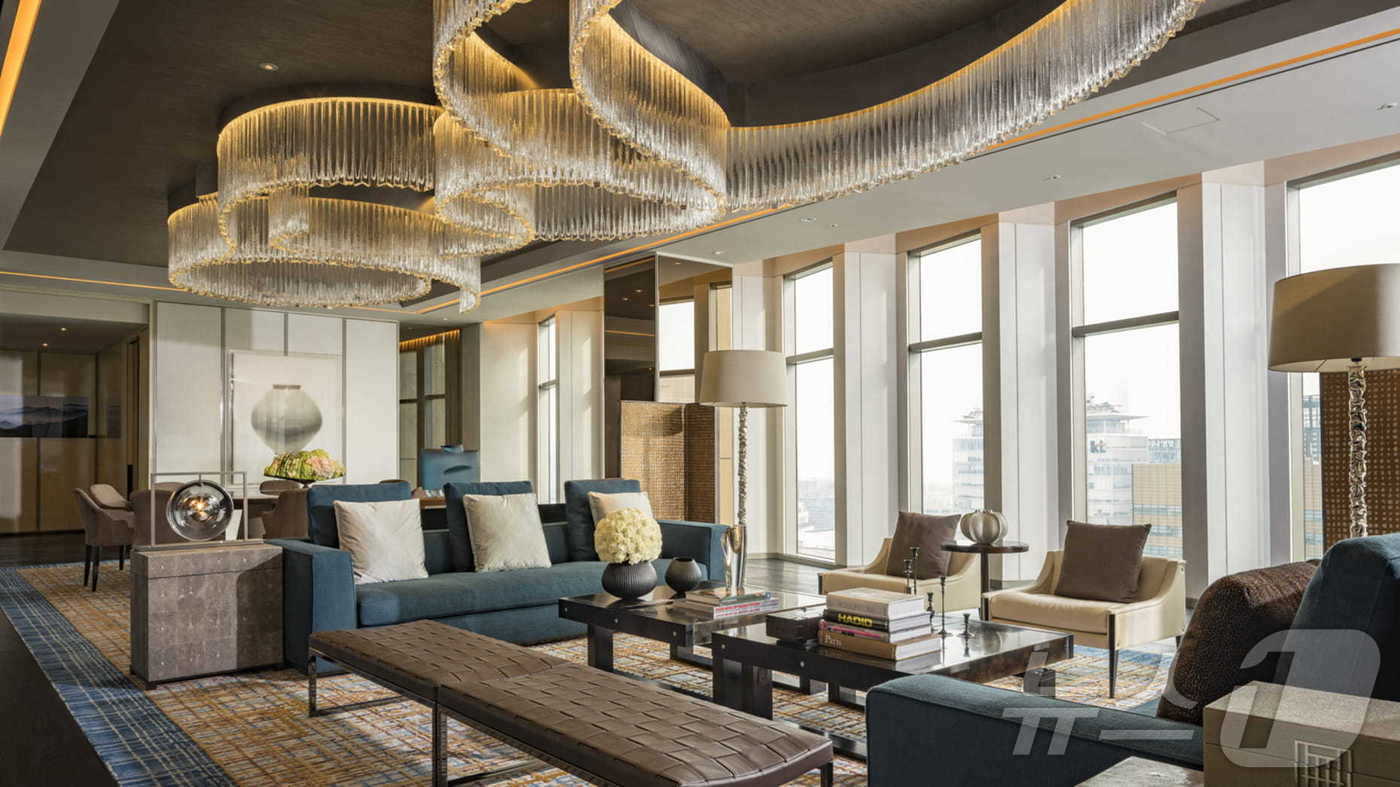 본문 이미지 - 프레지덴셜 스위트(포시즌스 호텔 서울 제공)