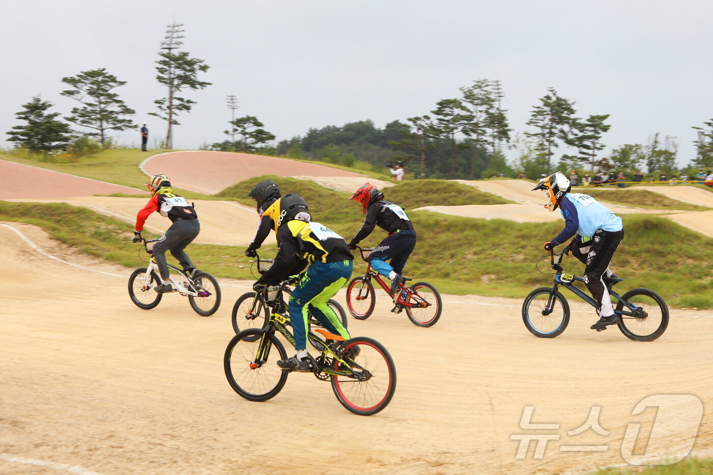 본문 이미지 - 예년 BMX 전국선수권 대회 자료사진.(양양군 제공) 2024.8.29/뉴스1