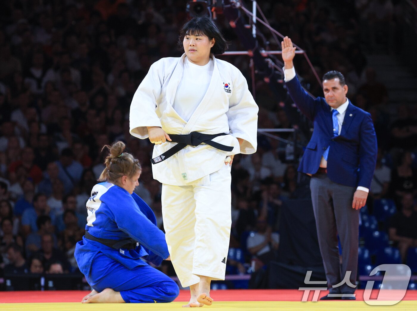 본문 이미지 - 대한민국 유도대표팀 김하윤 2024.8.3/뉴스1 ⓒ News1 박정호 기자