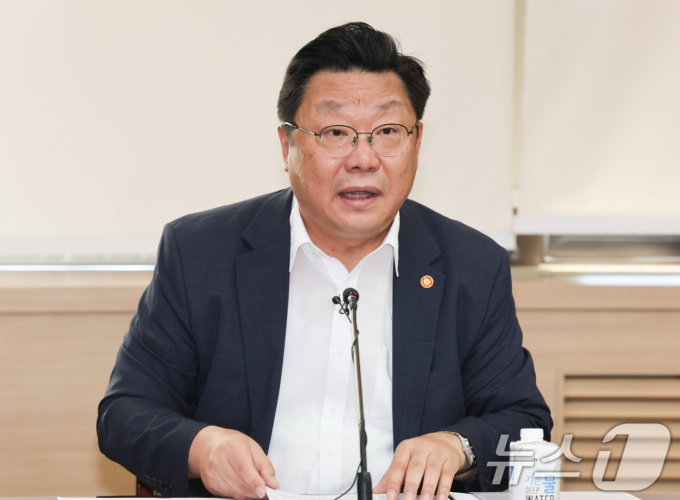 본문 이미지 - 주형환 저출산고령사회위원회 부위원장이 30일 서울 종로구 정부서울청사에서 열린 제3차 인구비상대책회의에서 모두발언을 하고 있다. 2024.8.30/뉴스1 ⓒ News1 허경 기자