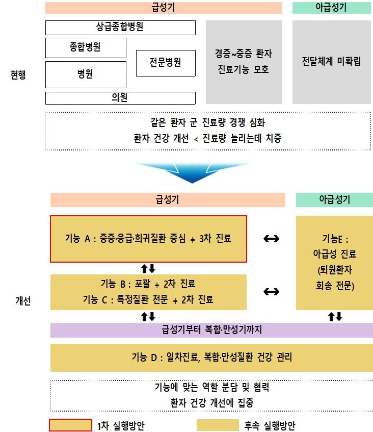 의료 공급·이용체계 개선안.&#40;보건복지부 제공&#41;/뉴스1 ⓒ News1