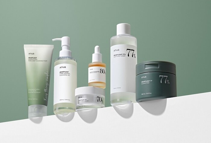 본문 이미지 - 아누아의 대표 제품 라인업 / 사진=더파운더즈 제공