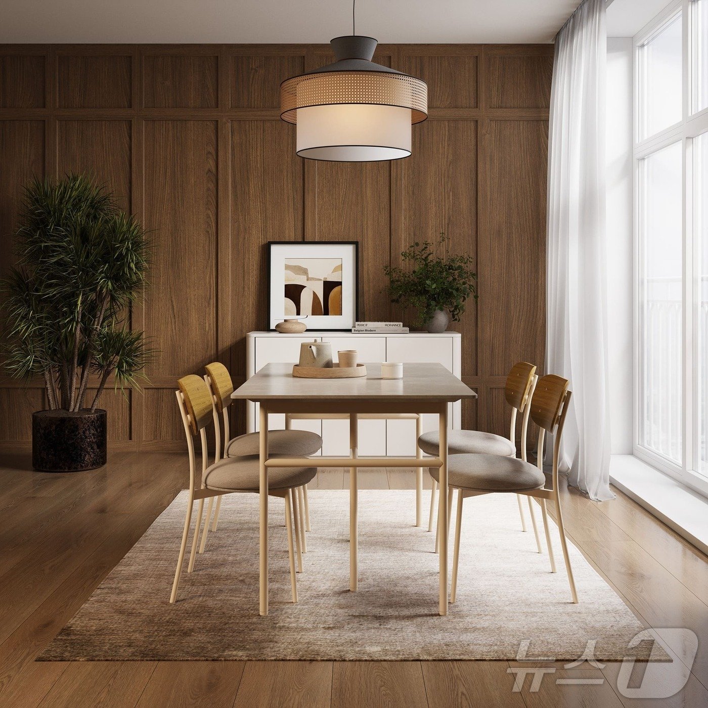 본문 이미지 - 신세계까사 까사미아 비엔나 다이닝(신세계까사 제공)