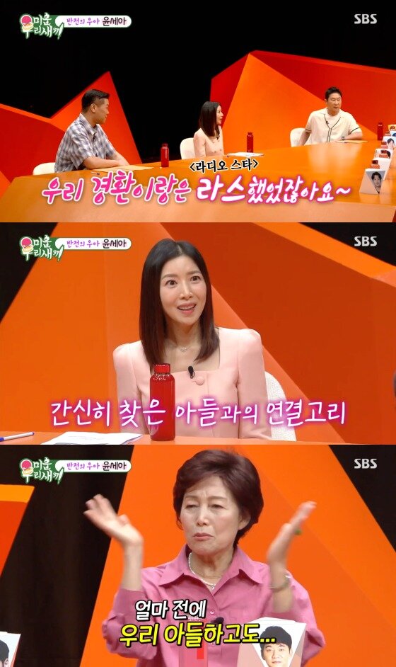 본문 이미지 -   SBS '미운 우리 새끼' 방송 화면 캡처