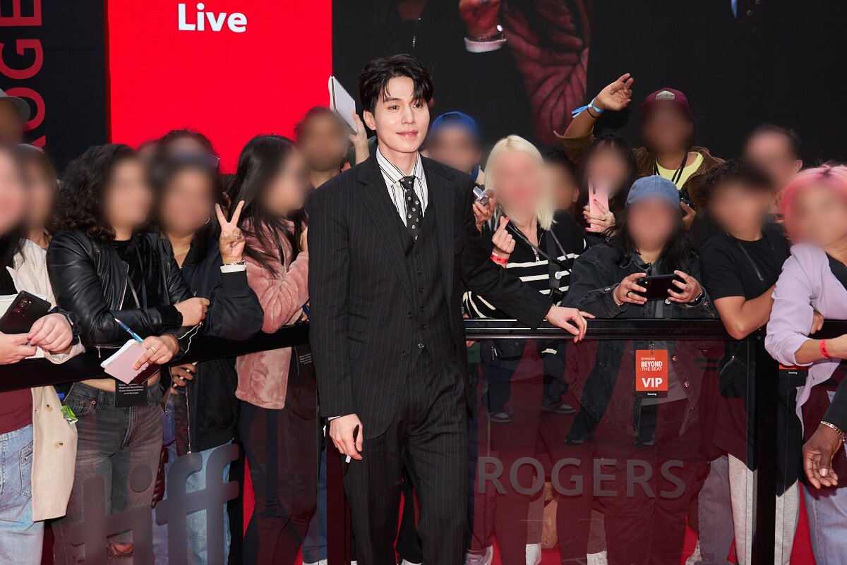 본문 이미지 - 제49회 토론토국제영화제에 참석한 '하얼빈' 현빈, 이동욱(CJ ENM 제공)