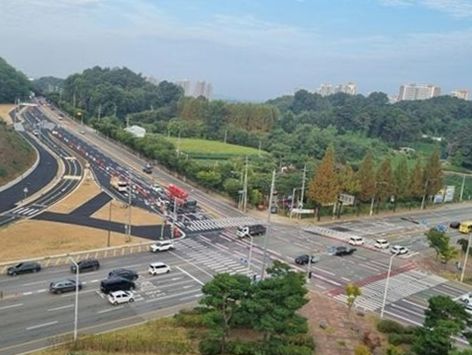 청주 죽림사거리 '석곡→개신 확장구간' 임시개통