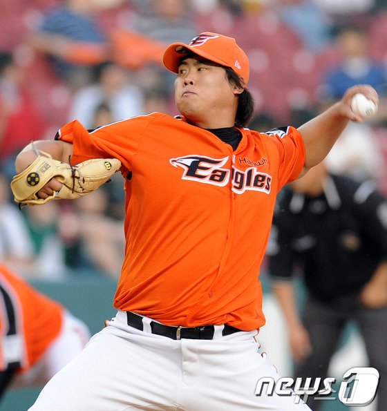 본문 이미지 - 미국 진출 전 한화 이글스에서 활약했던 류현진. / 뉴스1 DB