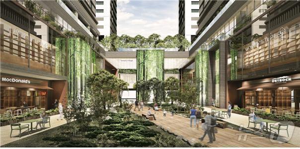 본문 이미지 -  판매시설 이미지(변동 가능성 있음 ) (유성투자개발 제공)/ 뉴스1 ⓒ News1