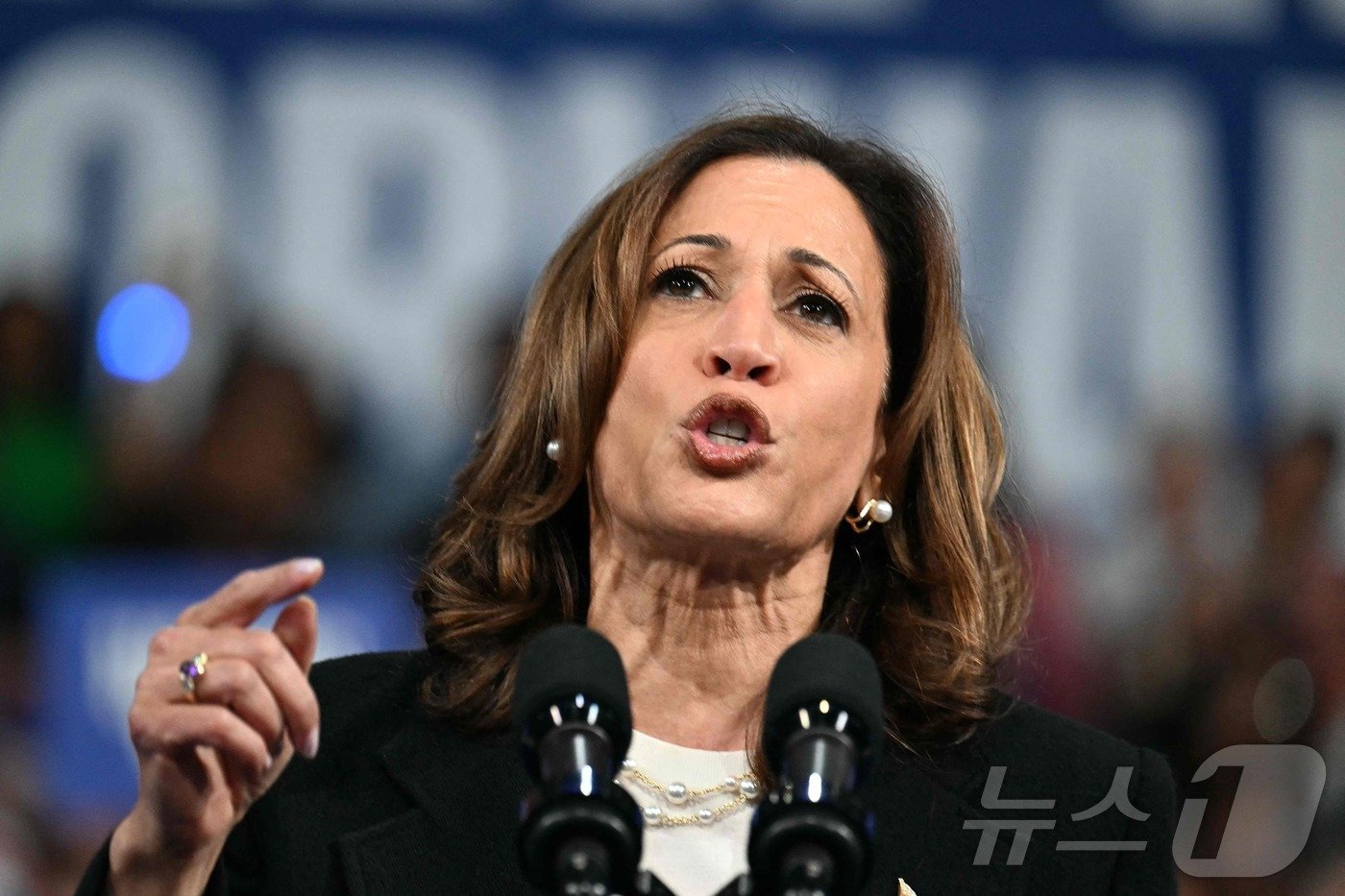 본문 이미지 - 미국 민주당 대통령 후보 카멀라 해리스 부통령. 2024.09.13 ⓒ AFP=뉴스1 ⓒ News1 우동명 기자