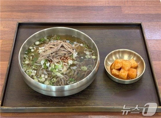 본문 이미지 - 화정소바 음식 이미지 (한국도로공사 제공)