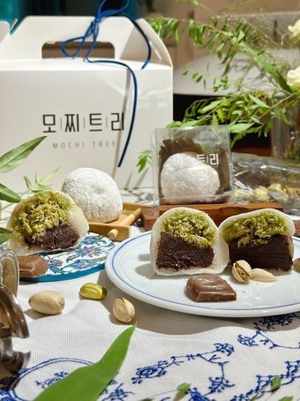 본문 이미지 - 모찌트리의 두바이초코모찌(HDC아이파크몰 제공)