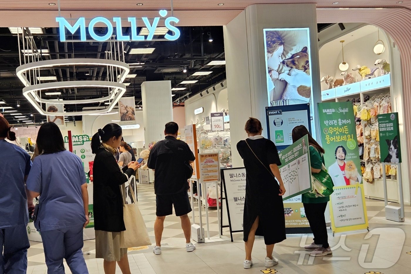 본문 이미지 - 한국마즈는 15일 경기 스타필드 수원 내 몰리스에서 아이엠즈 출시 기념 행사를 진행했다. ⓒ 뉴스1 최서윤 기자