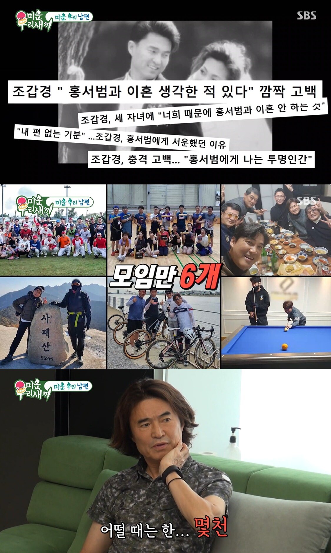 본문 이미지 - (SBS '미운 우리 새끼' 갈무리)
