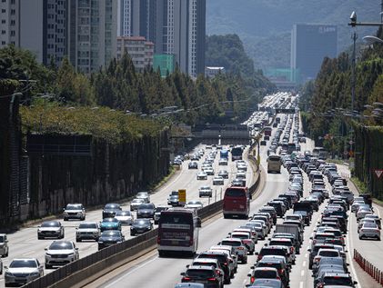 부산→서울 8시간 10분, 귀경길 곳곳 정체…귀성 정체는 한풀 꺾여