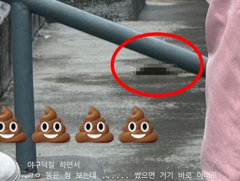 잠실 야구장 관중석에서 발견된 사람 대변…"관중 너무 많아 못 나갔다"