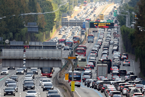 설 연휴 마지막 날 귀경길 대전→서울 1시간 38분