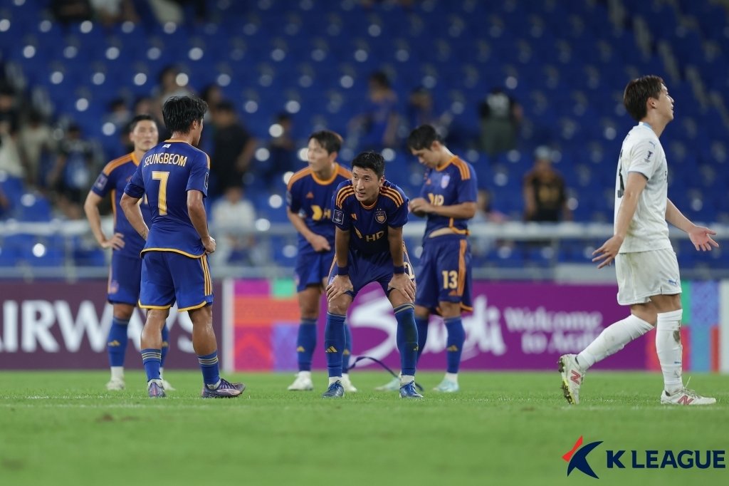 울산HD가 ACLE 첫 경기서 패했다.&#40;한국프로축구연맹 제공&#41; 