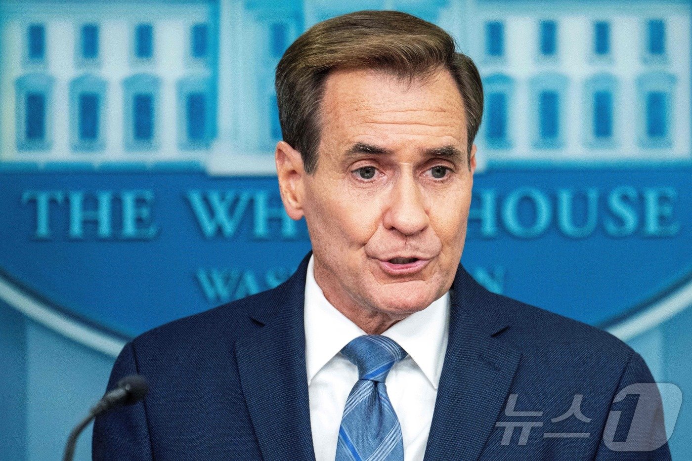 본문 이미지 - 존 커비 백악관 NSC 국가안보소통보좌관 2024.09.19 ⓒ AFP=뉴스1 ⓒ News1 우동명 기자