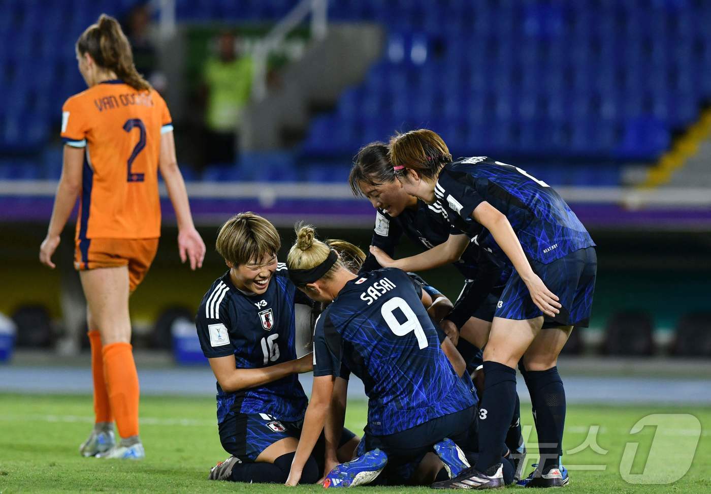 일본이 여자 U20 월드컵 4강전서 네덜란드를 2-0으로 꺾었다. ⓒ AFP=뉴스1