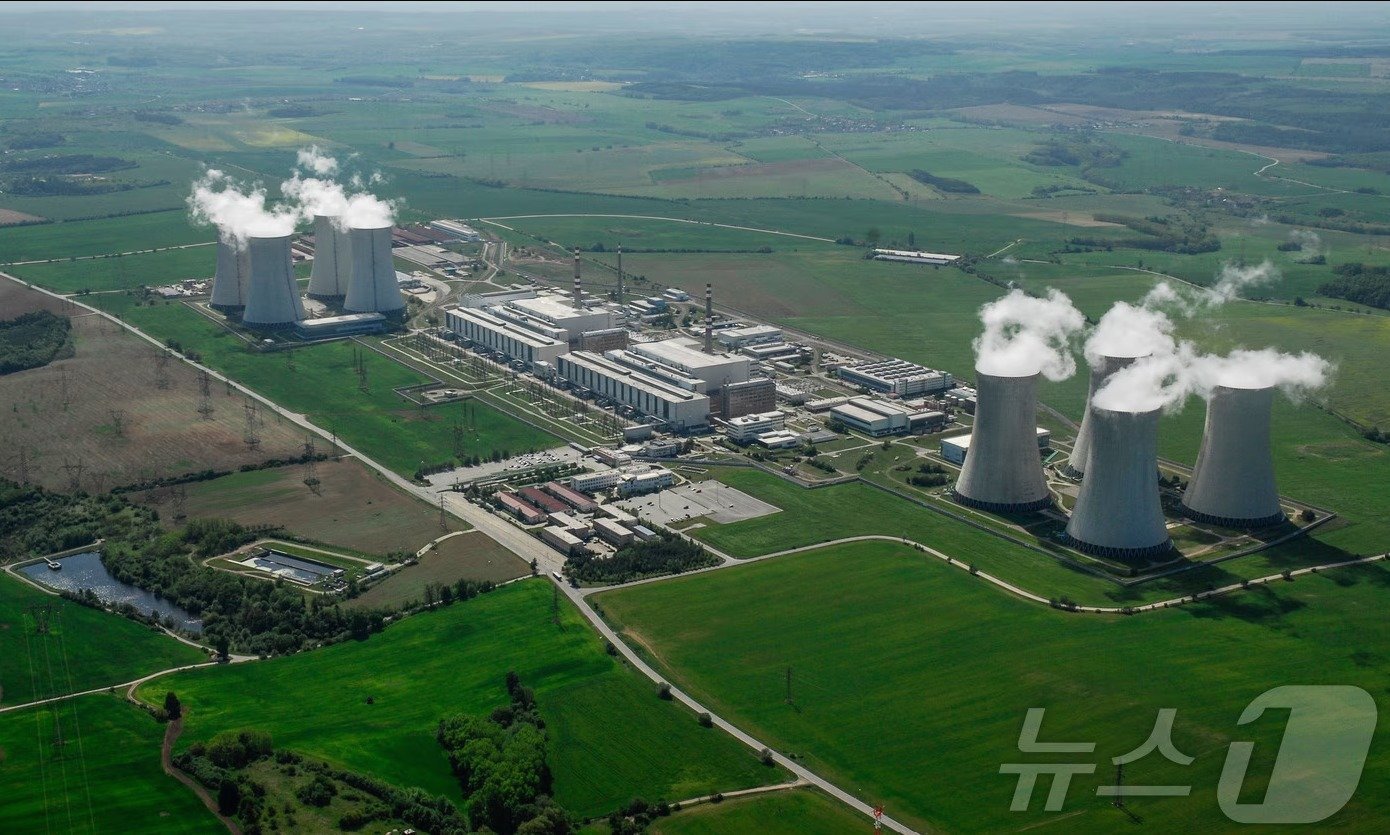 본문 이미지 -  체코 신규원전 예정부지 두코바니 전경. (한국수력원자력 제공)2024.7.18/뉴스1