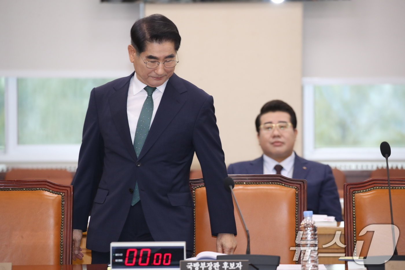 본문 이미지 - 김용현 국방부장관 후보자가 2일 오전 서울 여의도 국회 국방위원회 전체회의장에서 열린 인사청문회에 출석하고 있다. 2024.9.2/뉴스1 ⓒ News1 이광호 기자