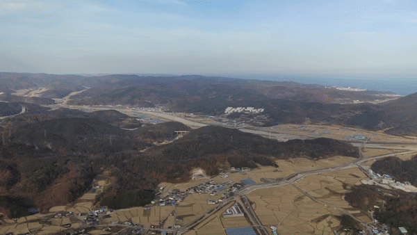 본문 이미지 - 경주 소형모듈원전(SMR) 국가산업단지 후보지.