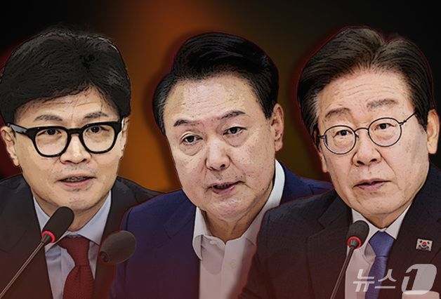 홍준표 1타 3피?…"시중 여론은 尹·明·韓 모두 아웃, 적대적 공생관계 청산"