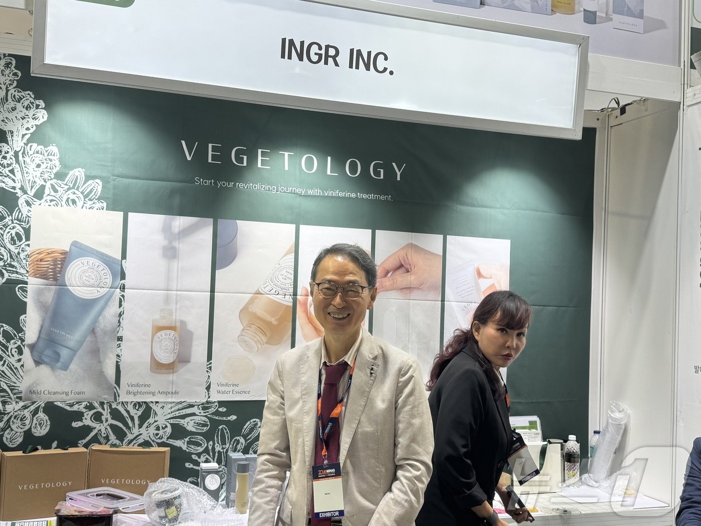 본문 이미지 - 미하스&#40;MIHAS&#41; 박람회에 참여한 INGR의 피재호 대표