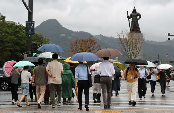 강원북부산지 호우주의보 해제