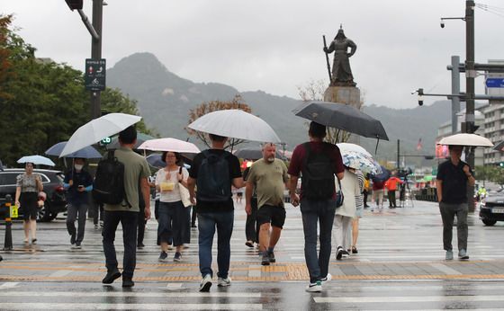 동해·삼척·강원남부산지 호우주의보