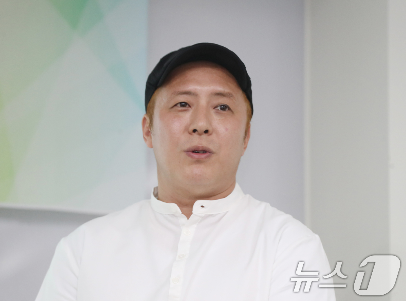 (성남=뉴스1) 김영운 기자 = 이성호 펫스니즈 대표가 20일 오후 경기 성남시 분당구 글로벌디지털혁신네트워크(GDIN)에서 열린 '반려동물 산업 육성 협의회' 제6회 IR(기업설 …