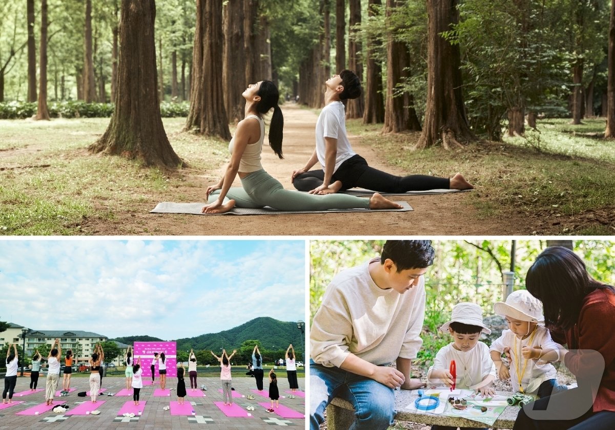 본문 이미지 - 강원 원주 오크밸리리조트의 10월 황금연휴 프로그램 자료 사진. (오크밸리리조트 제공) 2024.9.20/뉴스1