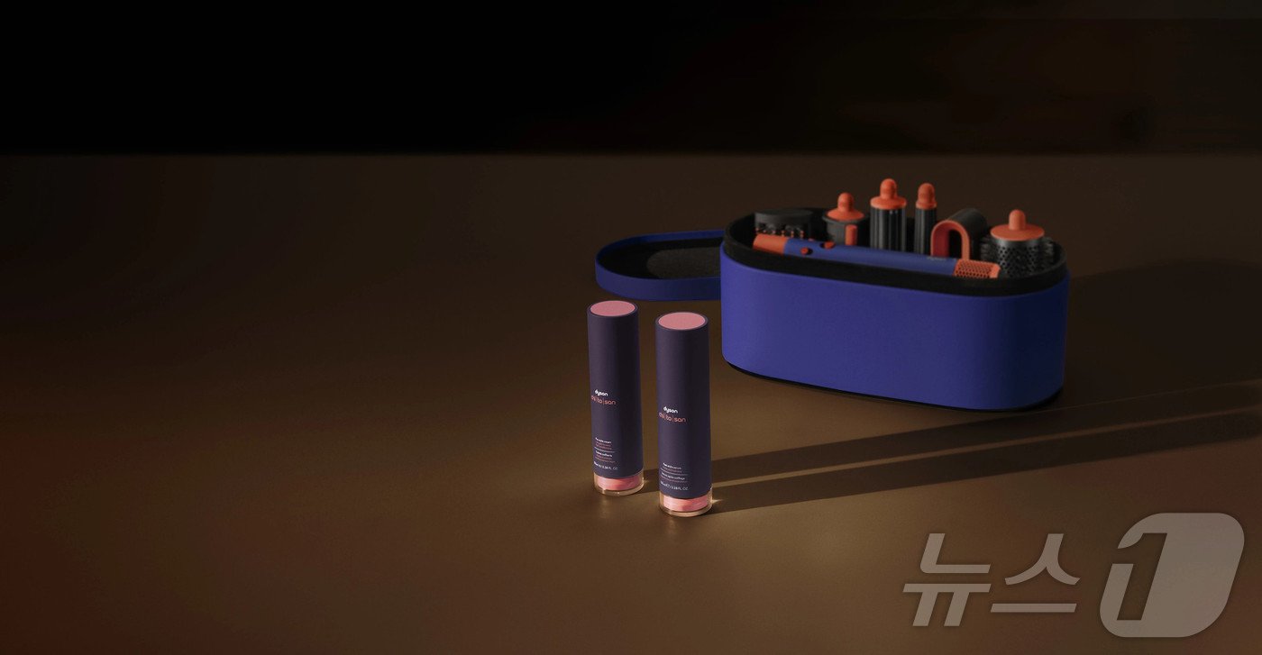 본문 이미지 - 다이슨 헤어 에센셜 케어 키토산 라인 & 다이슨 에어랩 i.d™ 멀티 스타일러 앤 드라이어.(다이슨 제공)