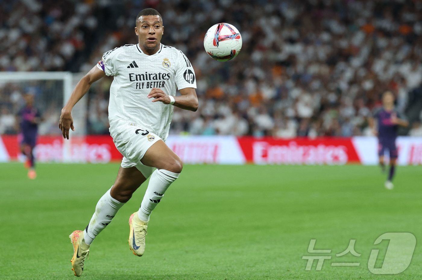 본문 이미지 - 레알 마드리드의 킬리안 음바페는 최근 라리가 3경기 연속 골을 넣었다. ⓒ AFP=뉴스1
