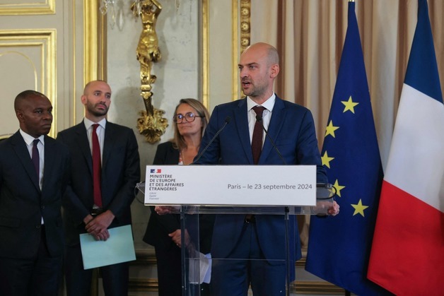 [포토]장-노엘 바로 佛 외무장관 취임