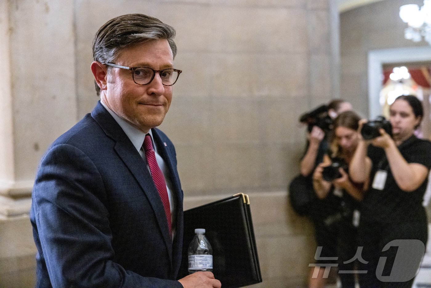 본문 이미지 - 마이크 존슨 미국 의회 하원의장 ⓒ 로이터=뉴스1 ⓒ News1 류정민 특파원