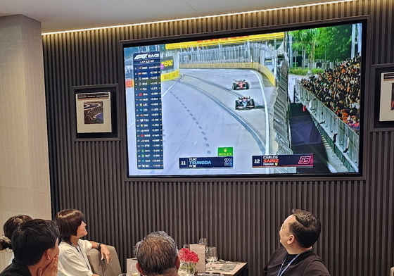삼성전자, 'F1 싱가포르 그랑프리'에 프리미엄 TV 공급