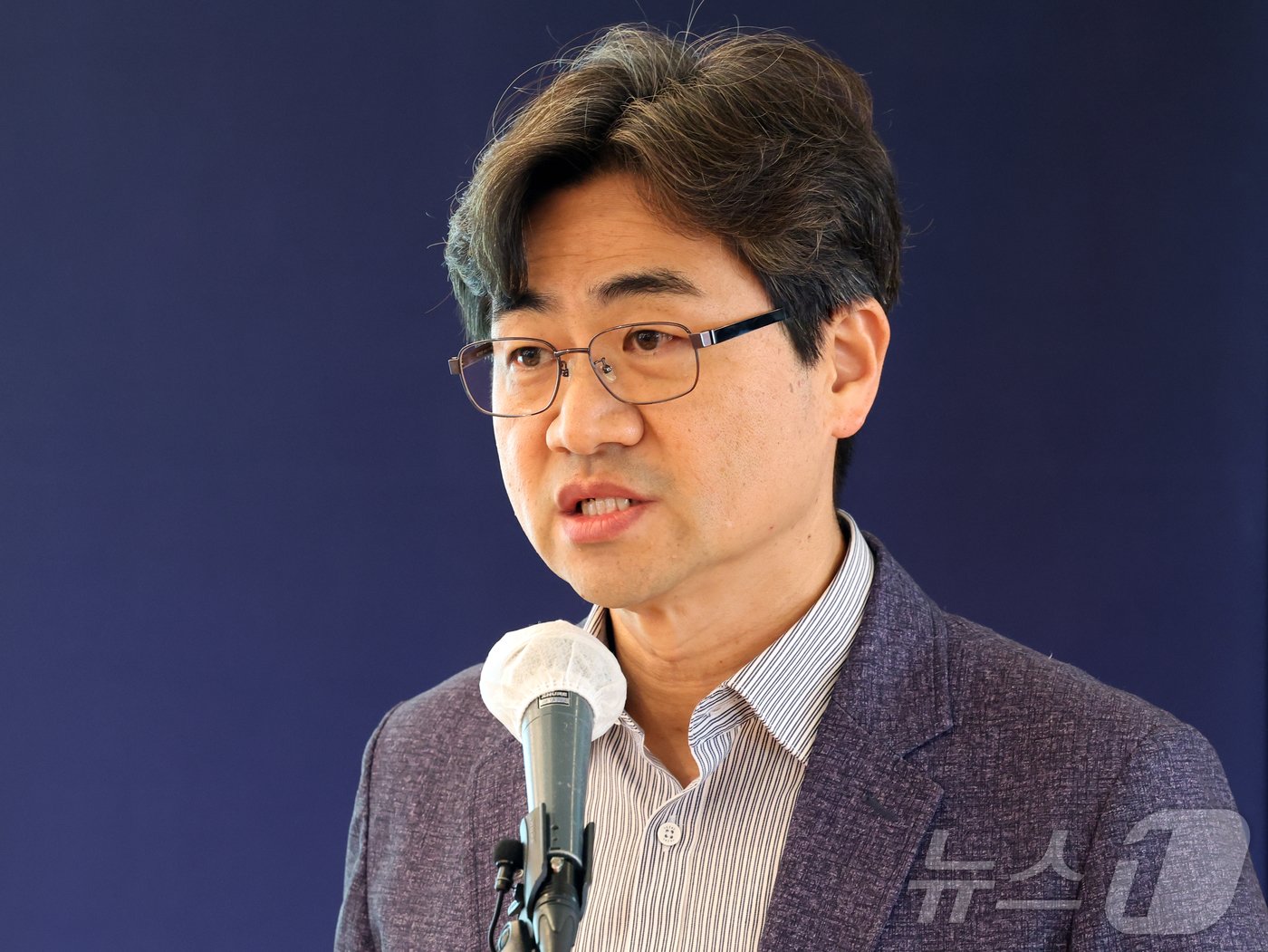 본문 이미지 - 이정민 질병관리청 감염병연구기획총괄과장이 24일 서울 중구 롯데호텔에서 열린 제23회 바이오 리더스 클럽에서 기조발표를 하고 있다. 2024.9.24/뉴스1 ⓒ News1 황기선 기자