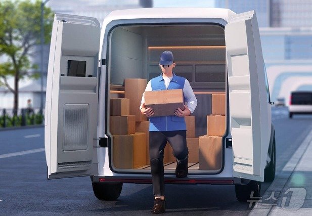 본문 이미지 - 기아 목적기반자동차(PBV) 마이크로 사이트에 게재된 중형급 PBV 'PV5' 일러스트(홈페이지 갈무리). 2024.09.24.